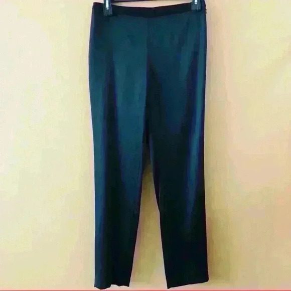 Chetta B 100% Silk Black Luxe Pants. - Picture 1 of 7